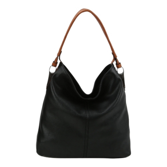 Chic Cream Hobo Bag with Tan Strap - Picture 3 of 8